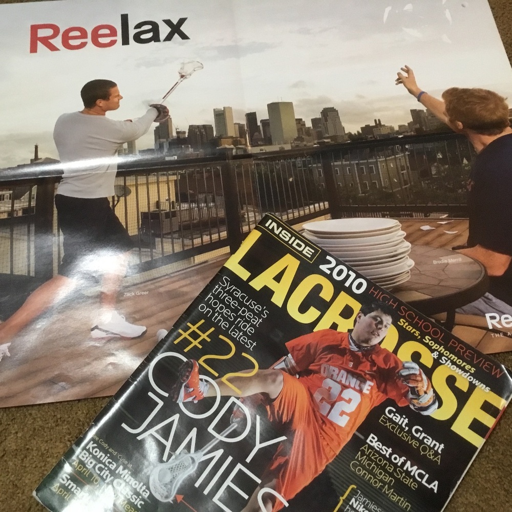 2010 Lacrosse Magazine Syracuse #22 Cody Jamieson/ Zack Greer - Brodie Merrill
